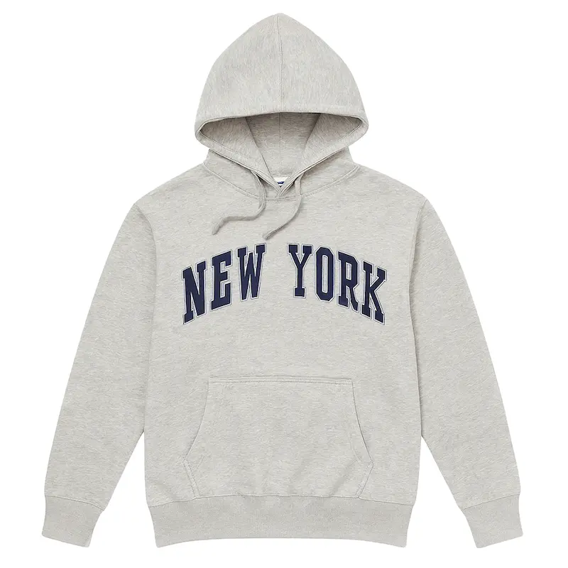 New York Jersey Appliqué Hoodie (2 Colors)