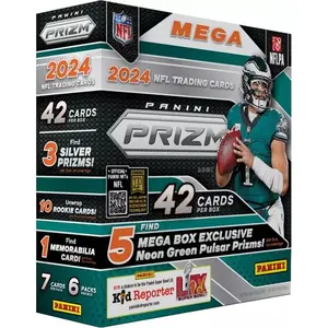 2024 Prizm Football Mega Green 8 Box (PYT) Break #1