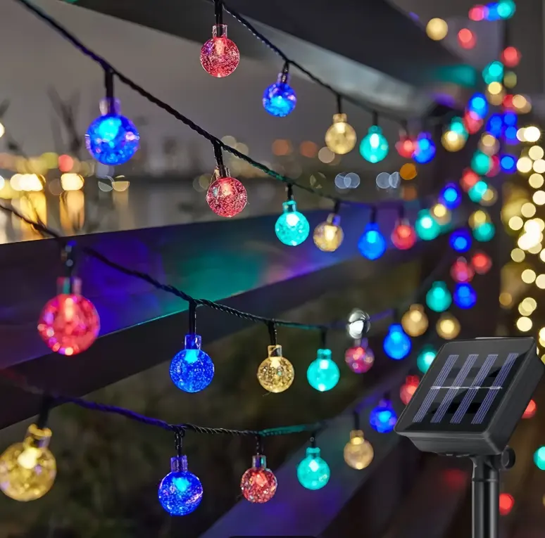 Colorful bubble ball lights, 100 LEDs per set