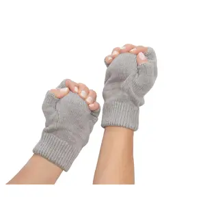 Blueberry Solutions Hand Contracture Gloves with Therapy Ball – Palm Protector for Clenched Fists – Support for Dementia, Neurological & Motor Disorders – Helps Prevent Nail-to-Palm Injury