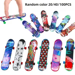 Finger Skateboard, Colorful Finger Skateboard, Party Gifts for Birthday, Classroom Rewards, Party Decoration