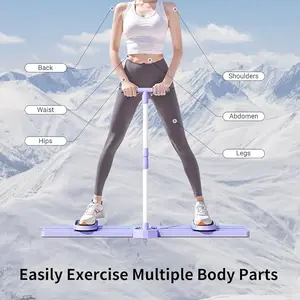 Pilates Board, Multi-Functional Abdominal Training Board, Foldable Home Pilates Equipment with Knee Pads, Timer, and Resistance Bands, Abdominal and Core Strength Training Gear #TikTokBlackFridayDeals #TikTokCyberMondayDeals