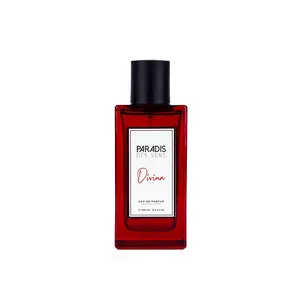 Paradis Des Sens Divina Eau de Parfum - 100 ml, Seductive Gourmand Scent with Mandarin, Orange, Creamy Violet, Orange Flower, Benzoin, Vanilla Extract Bourbon, Cedarwood, Tonka Bean
