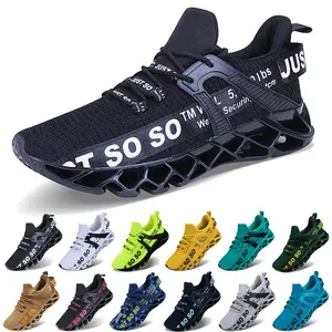 Men's Jogging Sneakers Breathable Mesh Casual Athletic Trainer Shoes with Comfortable Fit and Versatile Design Runner Training