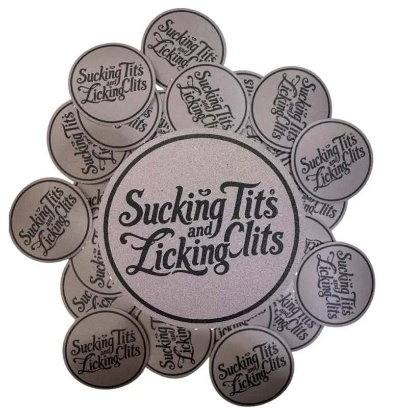 Sucking Ts and Licking Cs Waterproof Sticker!
