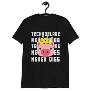Technoblade Never Dies T-shirt, Gift for Fans Gamers, Gift for Woman and Man Movie Film, Fashion Cotton, Full Colors, Full Sizes, For Men, For Women
