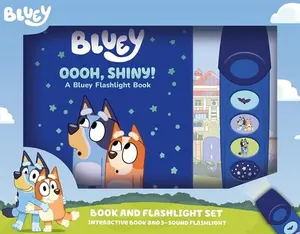 Bluey: Oooh, Shiny! Book and 5-Sound Flashlight Set [With Battery] -- Pi Kids, Mixed Media Product