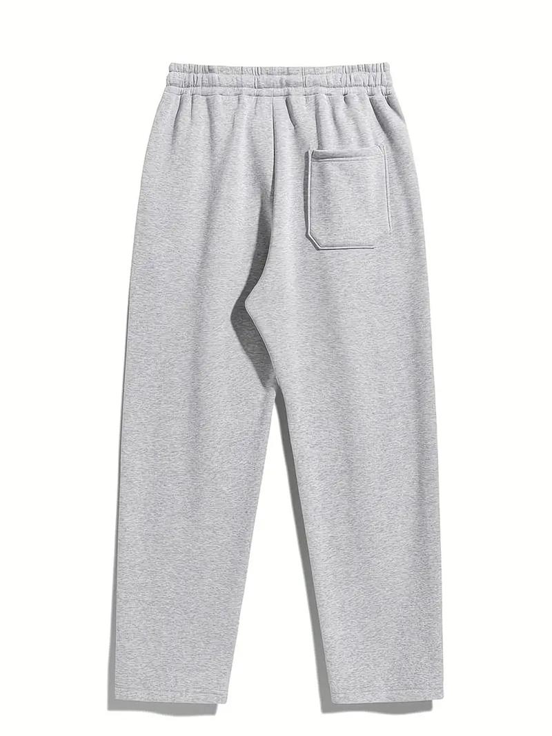 Clean Gent Men's Basic Casual Sweatpants with Drawstring Waistband, Loose Fit Athletic Running Pants Suitable for All Seasons and Ideal for Everyday Wear as Men's Bottoms Clean Gent Men's Basic Casual Sweatpants with Drawstring Waistband, Loose Fit Athletic Running Pants Suitable for All Seasons and Ideal for Everyday Wear as Men's Bottoms