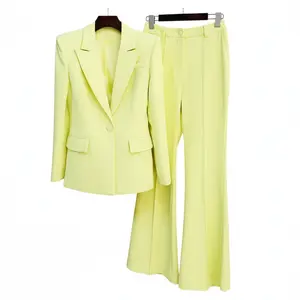 Pastel Yellow Women's Suit (Pre-Order)