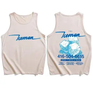 Drake Iceman Vintage Shirt Man Woman Tank Top Cotton Summer Casual Sleeveless Vest