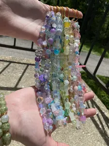 RosalieKateDesignsCo Hanging Keychain Beaded Suncatcher Perfect for Car or Windows | Beaded Car Charm