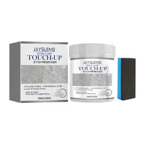 Jaysuing Stone Care Touchup Etch Remover, Household Kitchen Marble Tile Stains And Oil Stains Cleaning Polishing Powder Towel Spray