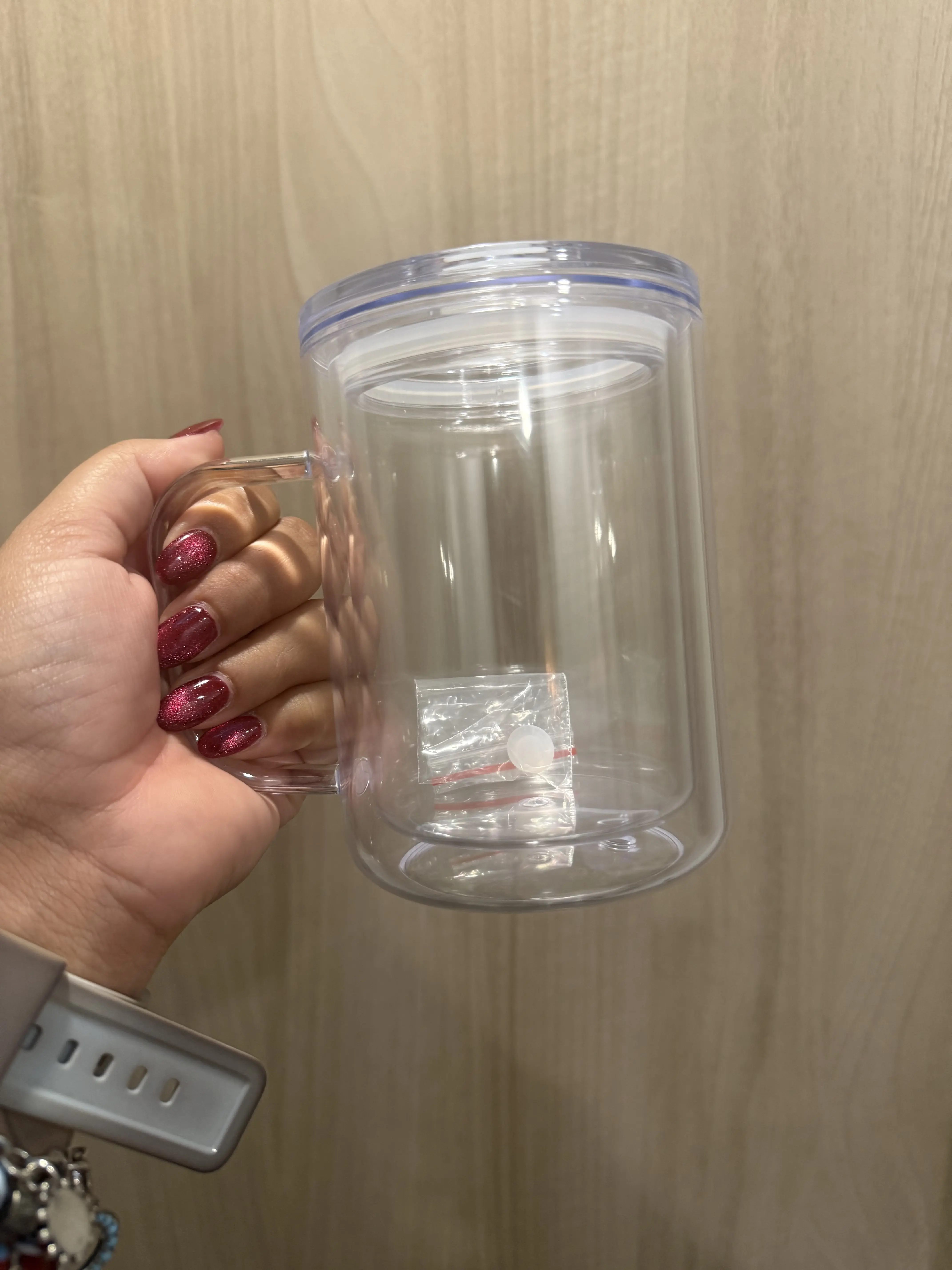 16oz acrylic mug