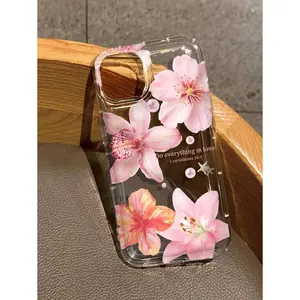 Lily Print Smartphone Casing - Cellphone Cover & Mobile Accessory Compatible with iPhone 11, X, 17 Lines and Selected Devices