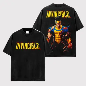 Invinci Season 4 V3 Premium Cotton T-Shirt, Mark Grayson Graphic Shirt, Image Comics Shirt, Invincible Fans T-Shirt, Character Comics Fans Shirt, Comic Book Fans T-Shirt, Superhero Graphic Tee