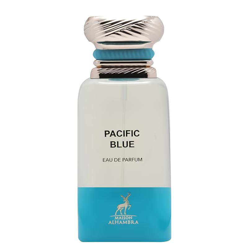 Maison Alhambra Pacific Blue for Unisex Eau de Parfum Spray, 2.7 Ounce