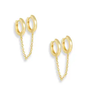 EVRY JEWELS Gold or Silver Plated Women's Hypoallergenic 2x The Fun Earrings