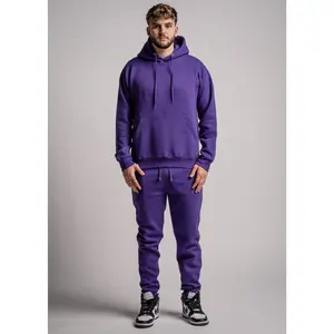 Purple Heavy Blend Fleece SweatSuit