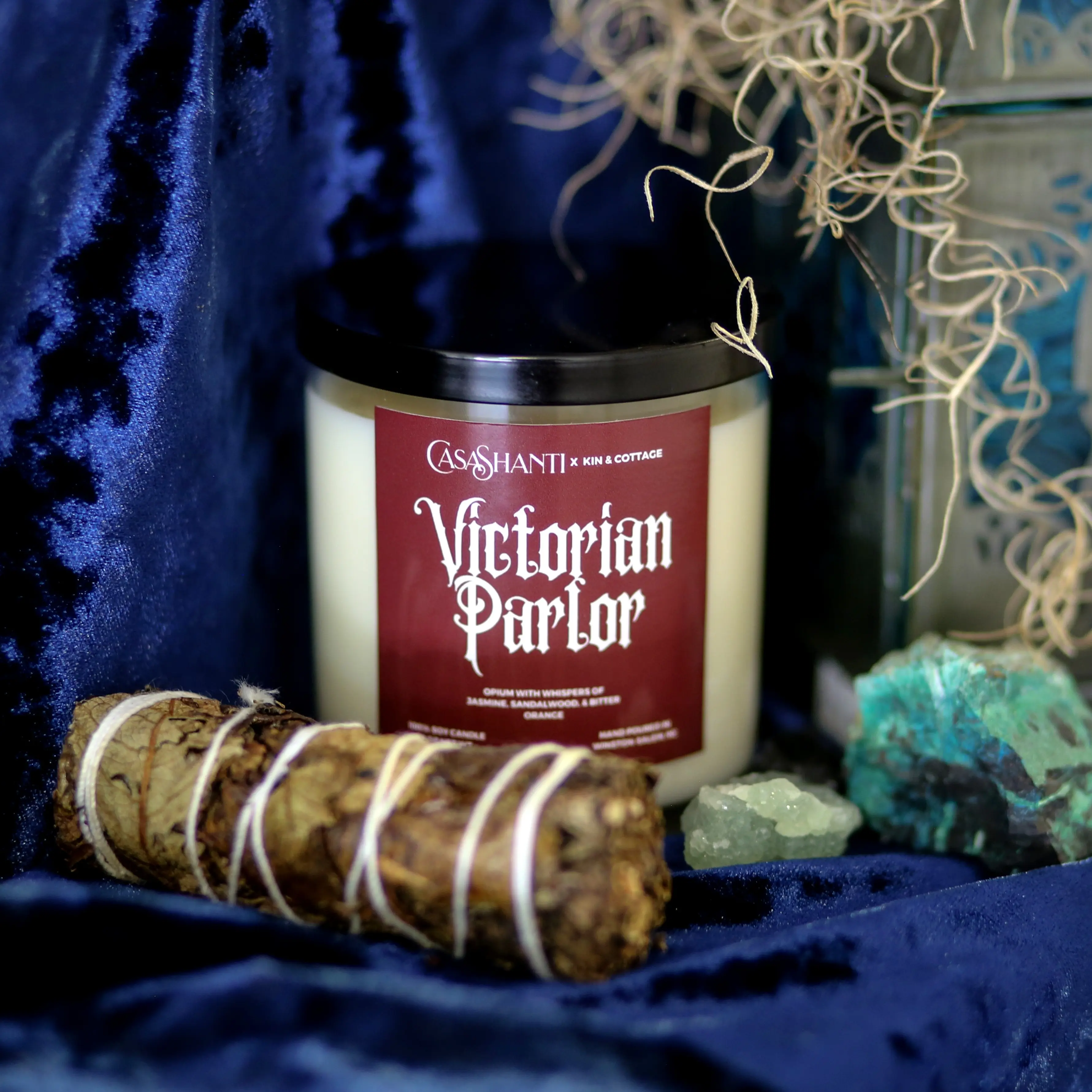 CasaShanti VICTORIAN PARLOR CANDLE 9oz.
