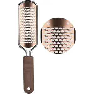 Foot File Foot Scrubber Pedicure - Callus Remover for Feet Easkep Professional Grater Rasp Foot Scraper Corns Callous Removers Cracked Dead Skin Remover for Dry and Wet Feet Manicure Nail