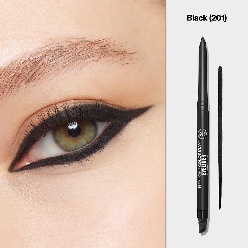 Revlon ColorStay Matte Eyeliner - Waterproof, Long-Wear, Smudge-Proof, 24-Hour Wear, with Built-In Sharpener