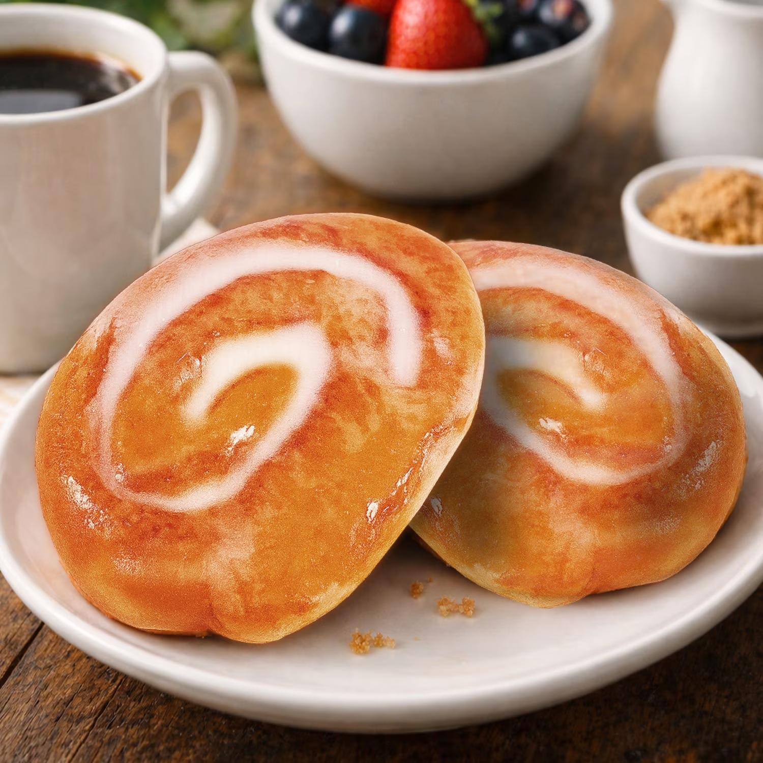 Duchess Honey Buns, Soft Glazed Sweet Rolls, 3 oz Each, 12 Pack, Ready-to-Eat Snack Treat