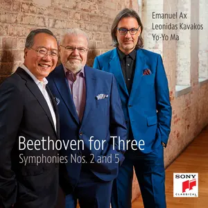 Yo-Yo Ma - Beethoven for Three: Symphonies Nos 2 & 5  [COMPACT DISC - CD]