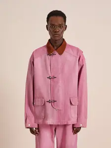 Washed Fireman Clasp Workshop Jacket
