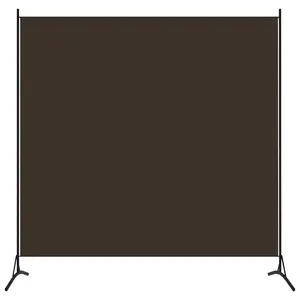 vidaXL Room Divider Folding Wall Partition Privacy Screen for Office Fabric 3016001