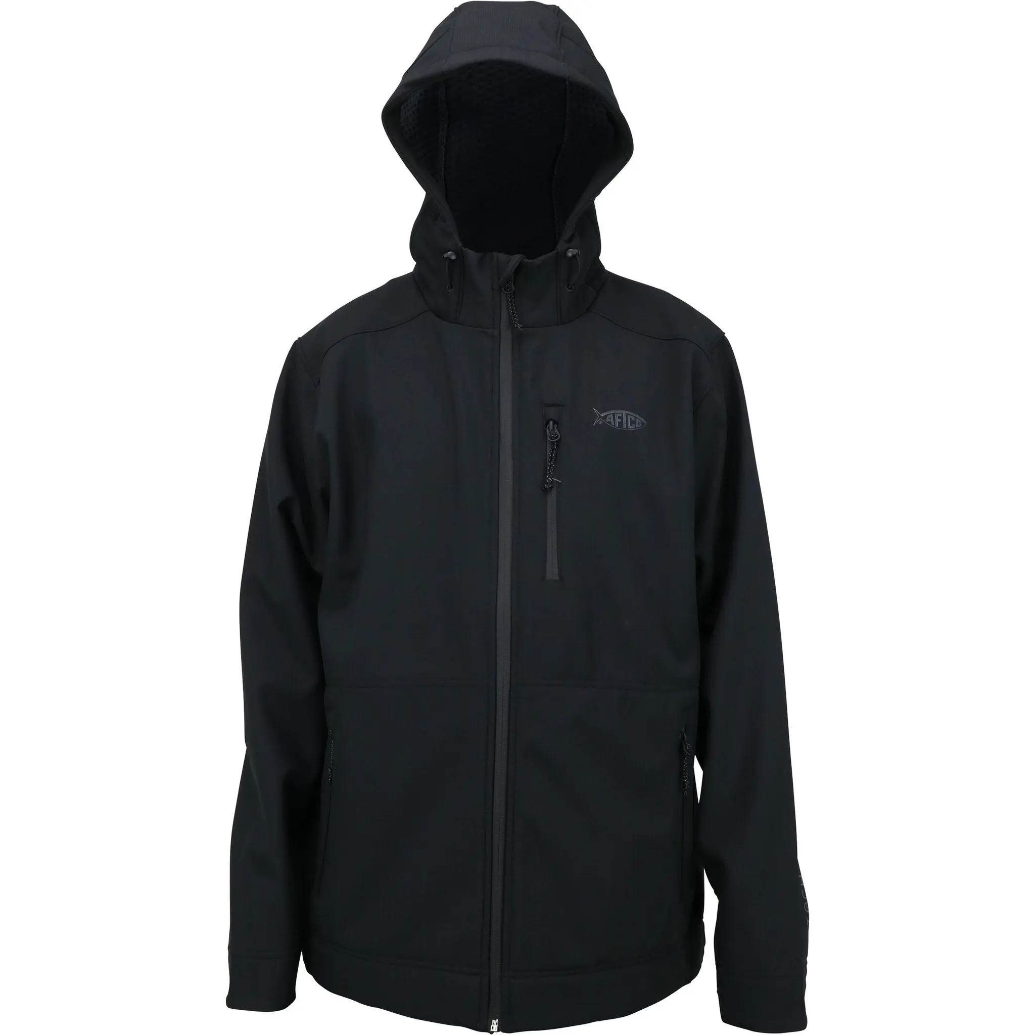 AFTCO Reaper Zip-Up Softshell Jacket, Spandex, Stretch, Menswear