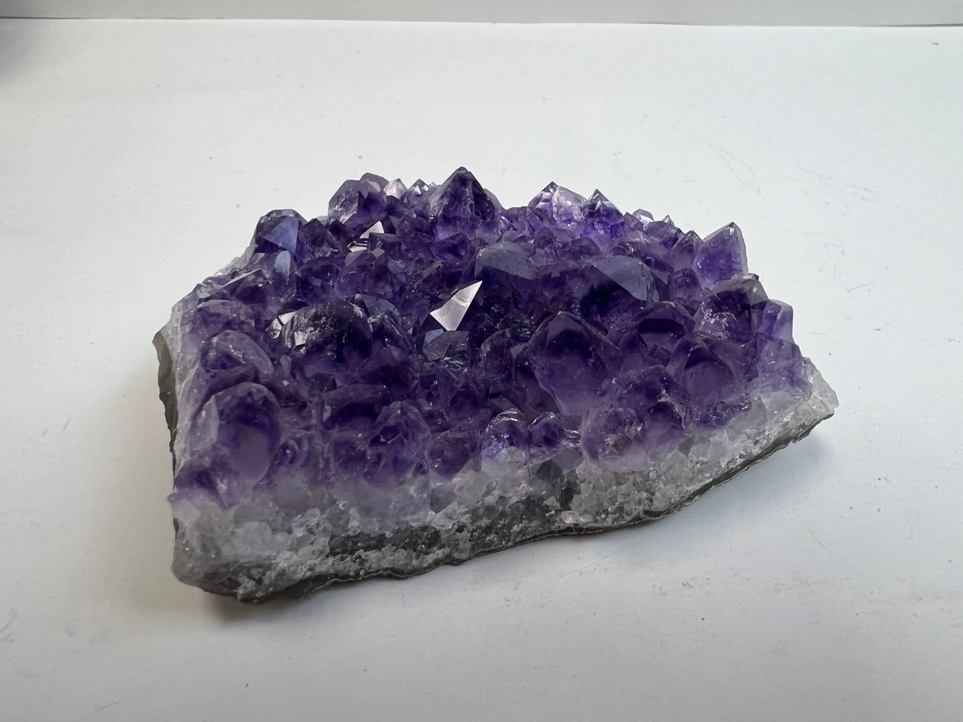 [Fleur de Cristal] Deep Purple Amethyst Geode – Spiritual Growth and Balance
