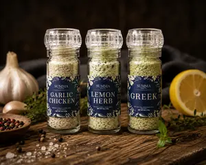 Sarah’s Favorites Bundle - 3 Glass Grinders of Flavored Sea Salt