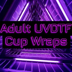 Adult UVDTF Cup Wraps