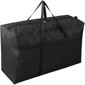 Extra-large Tarp Storage Bag (Black, 21Gal/80L)