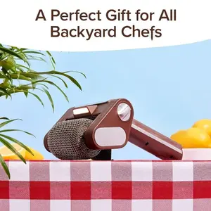 Must Have BBQ Gadget !Electric Barbecue Grill Cleaning Brush