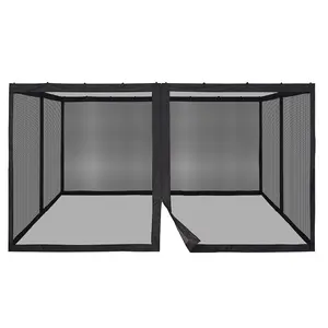 Yescom 41.2'R x 6.4'H Gazebo Mosquito Netting(No Frame), for 12'W x 10'D Gazebos