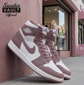 Nike Air Jordan 1 Retro High OG Mauve DZ5485-105 Mens Fashion Sneakers Damaged Box New
