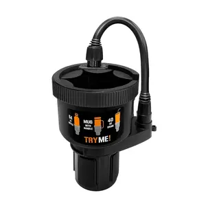 ToughTested TNT Replacement Cup Holder Base (2-Prong Connection)