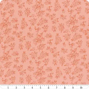 Pink Posies on Pink By Riley Blake