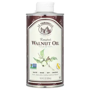 La Tourangelle Roasted Walnut Oil, 16.9 fl oz (500 ml)