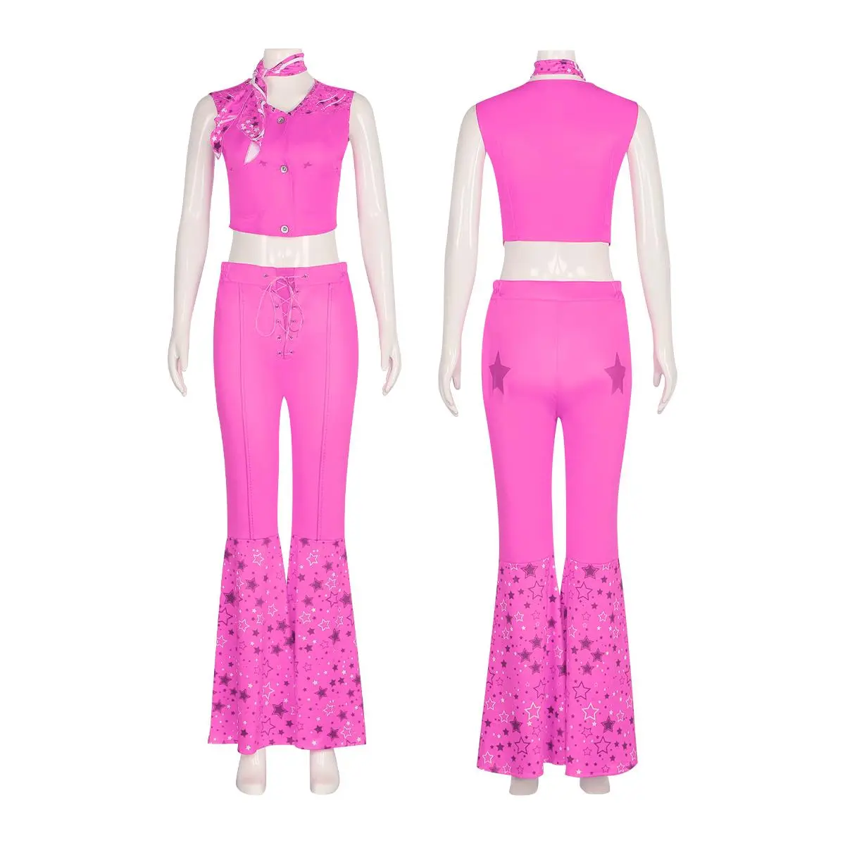 Barbie Open Waist Red Tight (Three Piece