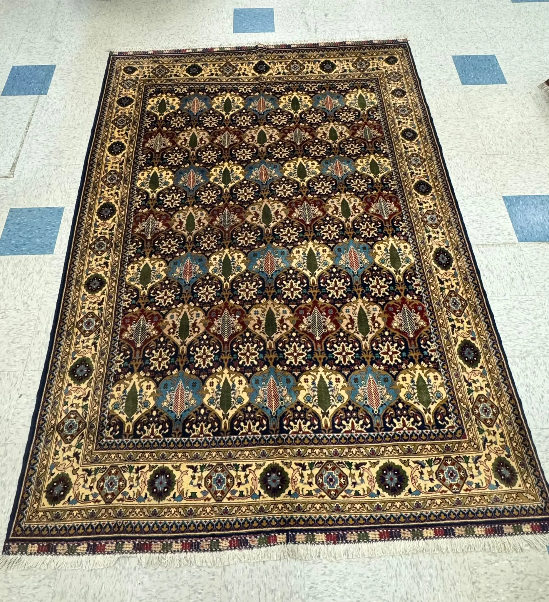 Afghan Hand Crafted Rug 9.8 ft * 6.5 ft (3*2 meter)