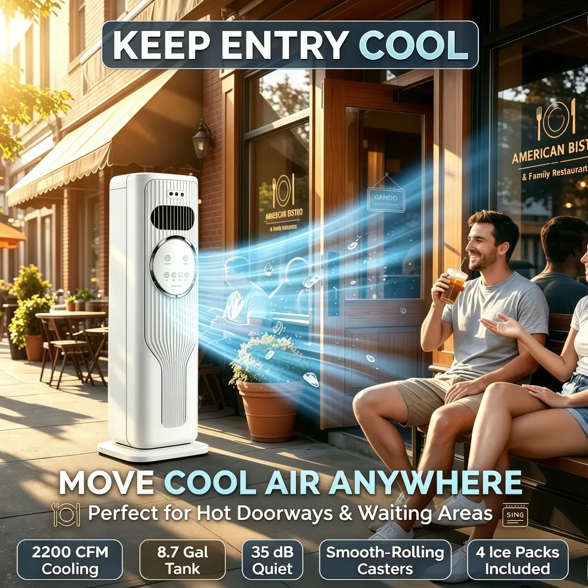 2026 ZERO QUEEN 12000BTU Portable Air Conditioner, Ultra Quiet Fast Cooling Mobile AC, Smart 24H Timer Energy Efficient Cooler, Bedroom Office Dorm Living Room Indoor Summer Daily Use, TikTok Mid Year Sale, Perfect Father's Day Gift