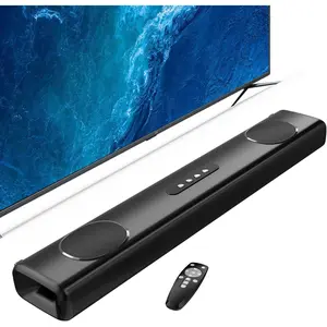 100W Sound Bar for  TV, 2.2 ch Soundbar with  5.3/ARC/Opt/AUX Connect, Surround Sound System for TV with 4 Speakers,  Audio Surround Sound System for TV PC Projector