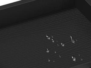 DWVO 10 Gallon Trash Cabinet with Storage Cabinet ＆ Drawer, Wooden Tilt Out Trash Cabinet Hidden Garbage Bin Cabinet, Tilt-Out Hamper for Kitchen Island, 20.5" W x 14" D x 39" H, Black/White