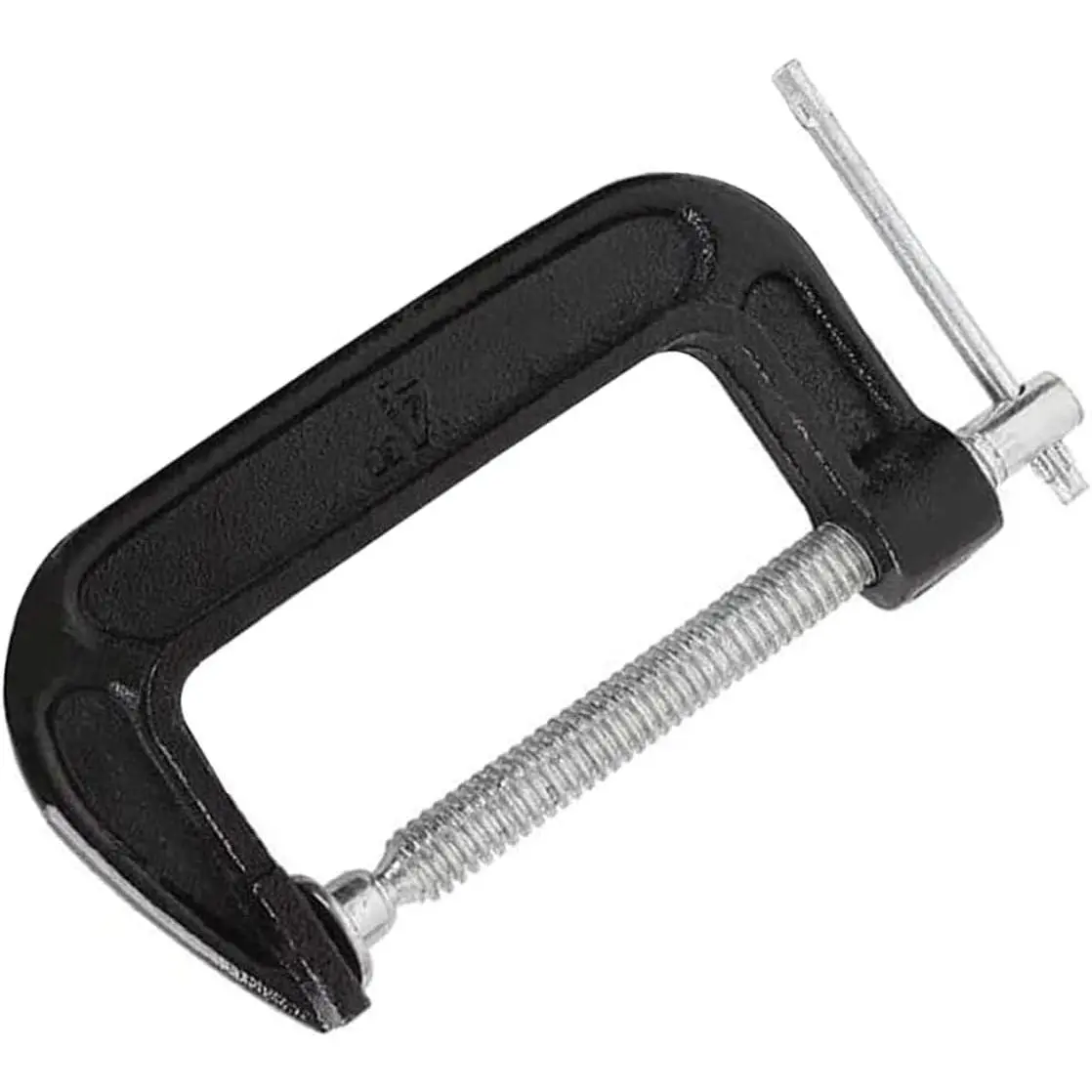 4 Inch C-Clamp Set, Heavy Duty Steel C Clamp Industrial Strength C Clamps for Woodworking, Welding, and Building (1PC)