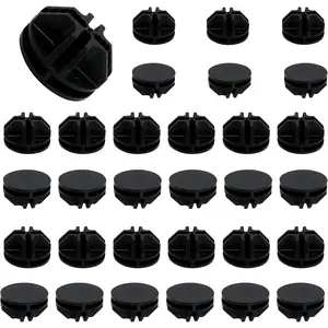 64 Pcs Black Plastic Wire Grid Cube Connectors for Modular Closet Storage Organizer and DIY Wire Cube Storage Unit
