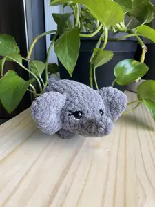 Elephant Crochet Plushie