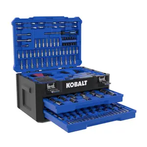 Kobalt 302 -Piece Metric and standard (SAE) Mechanics Tool Set with Hard Case