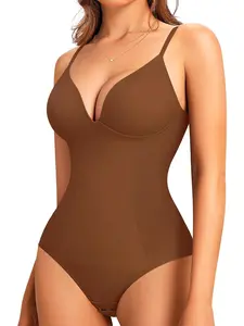 Women's Body Shaping Jumpsuit, Shapewear, Perfect for Various Occasions, Casual Wear with Jeans or Shorts, Elegant Party, High Waist Pants